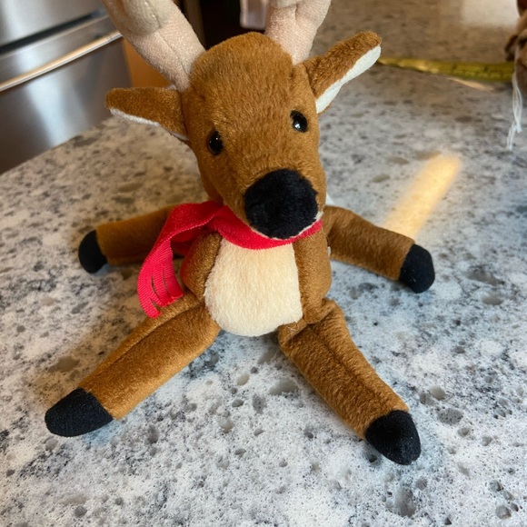 Christmas reindeer, beanie, boppers 1997 - Picture 6 of 6